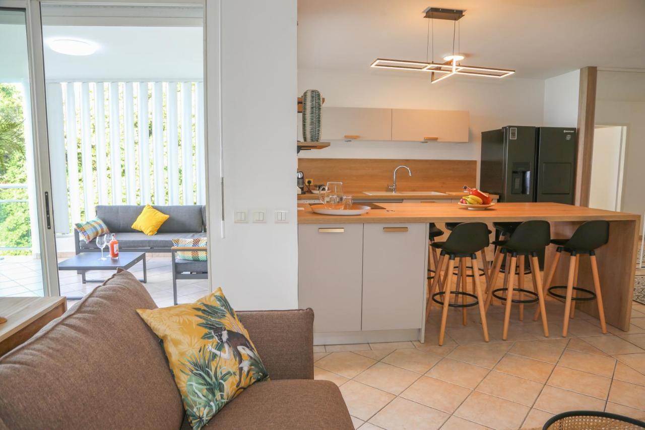 La Vue Du Phare - Appartement Neuf Avec Vue Imprenable Et Acces Crique Le Gosier  Buitenkant foto