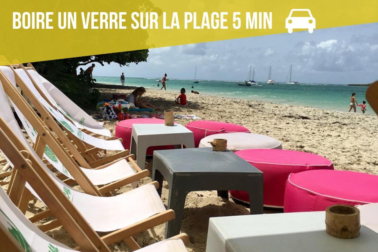 La Vue Du Phare - Appartement Neuf Avec Vue Imprenable Et Acces Crique Le Gosier  Buitenkant foto