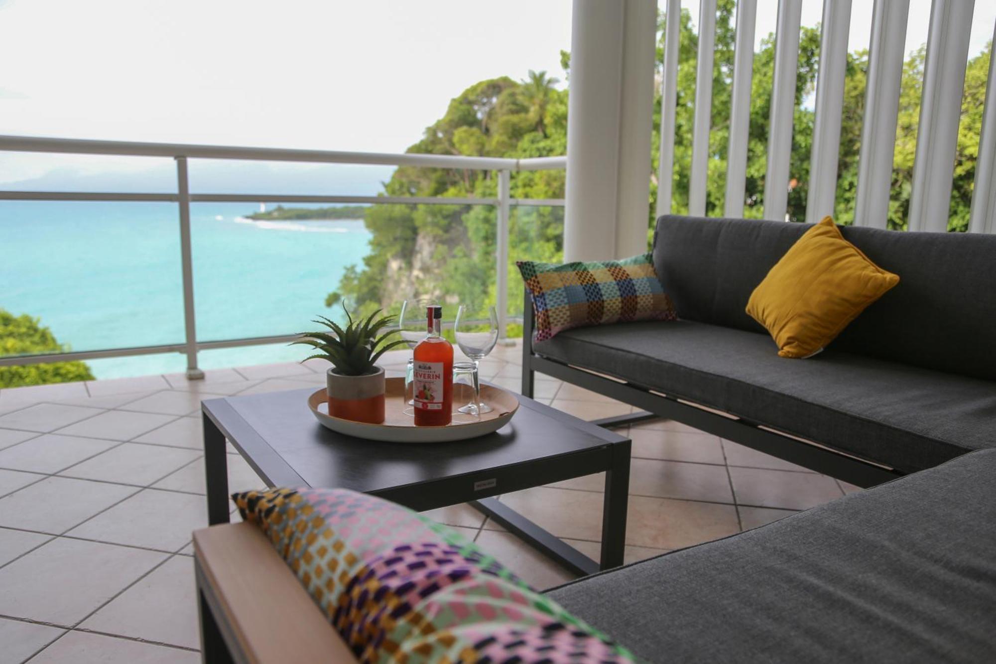 La Vue Du Phare - Appartement Neuf Avec Vue Imprenable Et Acces Crique Le Gosier  Buitenkant foto